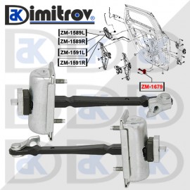 Ограничител задна врата Opel Astra J